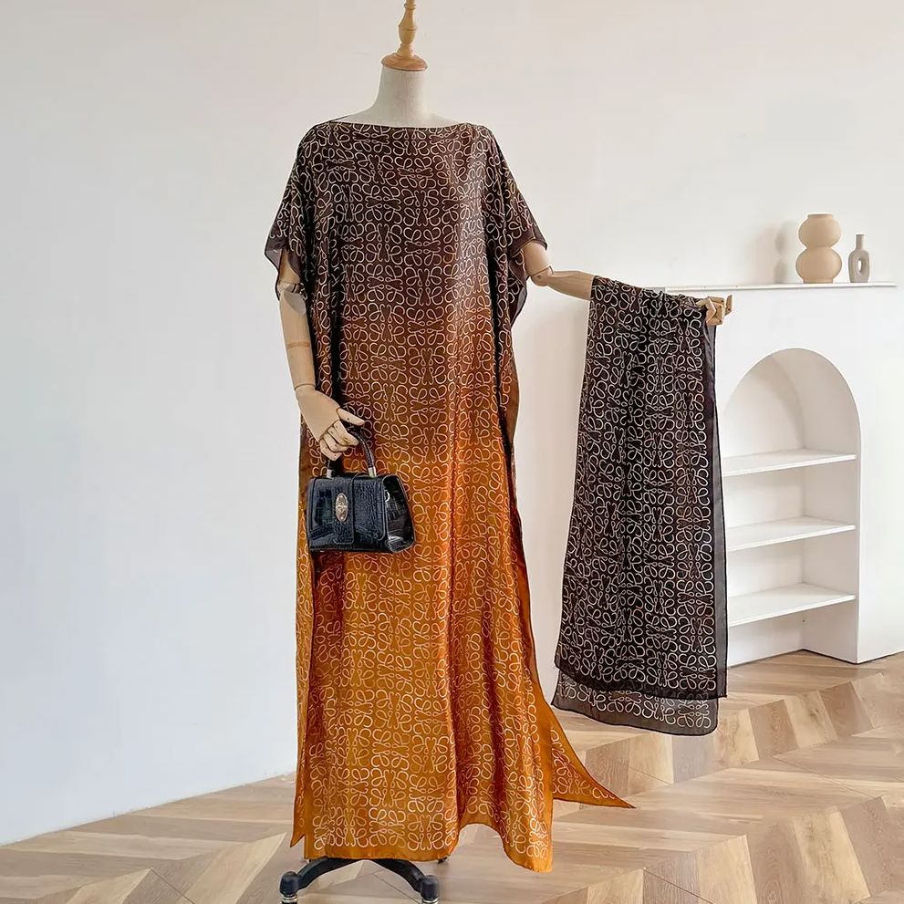Summer Clothing For Older Women - جديد 2025 عباية دبي للنساء فستان