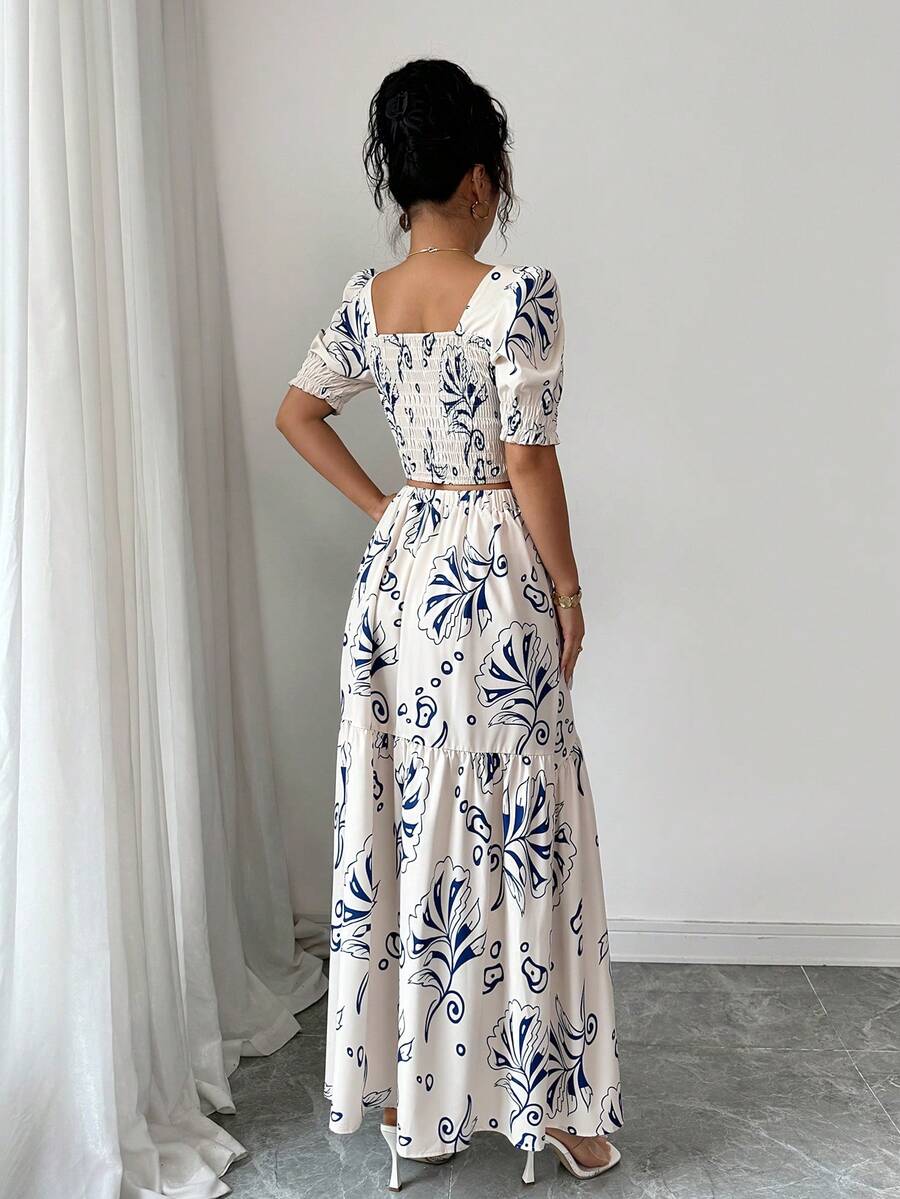 طقم نسائي صيفي من قطعتين لعام  - مراجعة Summer Clothing For Older Women وسعره