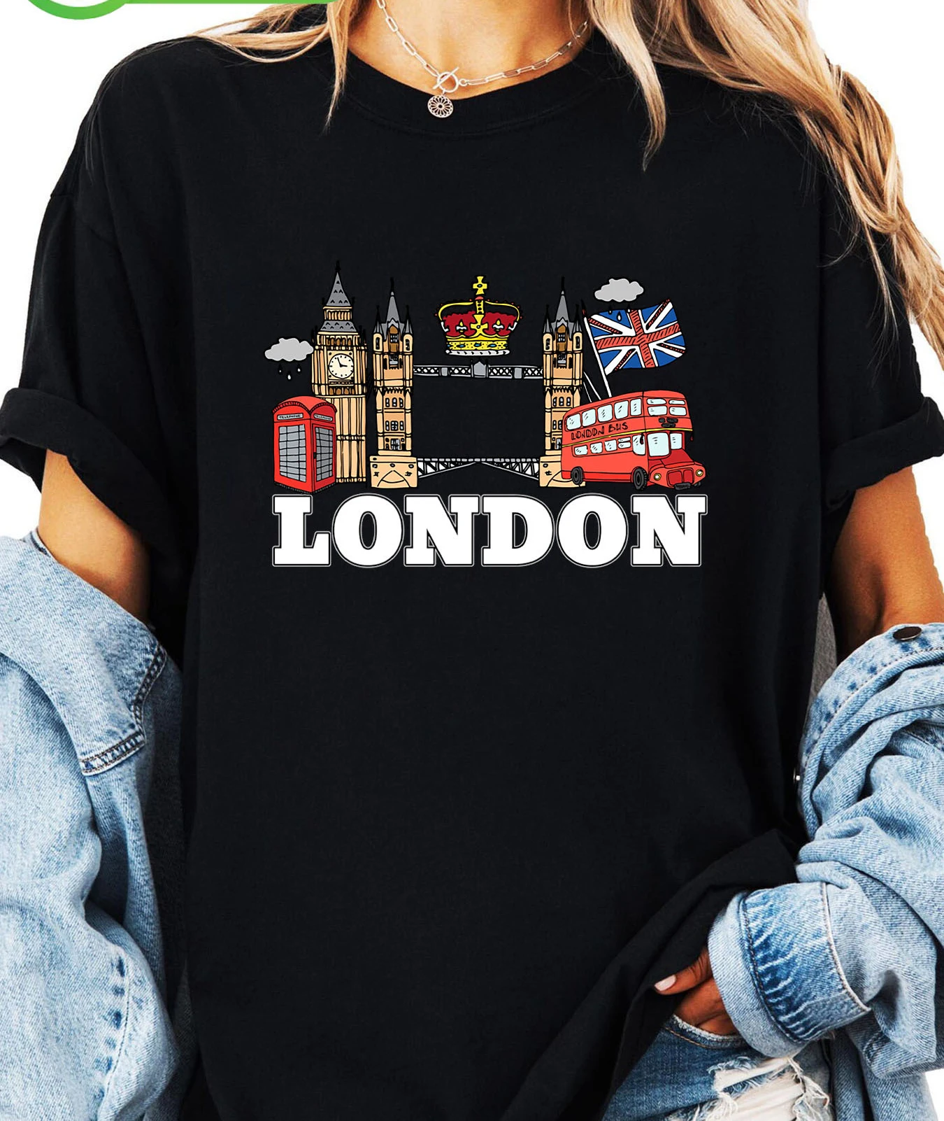 تي شيرت نسائي مطبوع بنمط الحرو - مراجعة Summer Clothing London وسعره