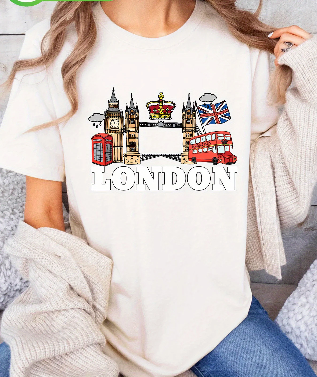 تي شيرت نسائي مطبوع بنمط الحرو - مراجعة Summer Clothing London وسعره