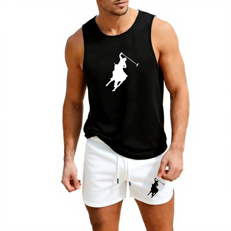 طقم صيفي أوروبي للرجال مكون من - مراجعة Summer Clothing Men وسعره
