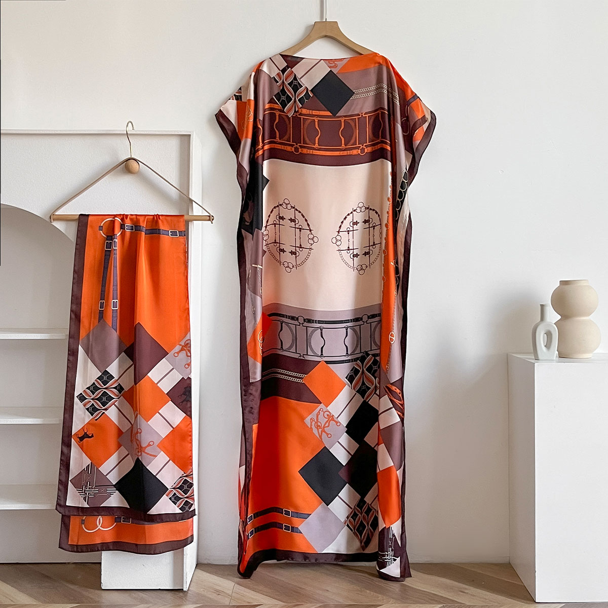 جديد 2025 عباية دبي للنساء فست - مراجعة Summer Clothing For Older Women وسعره