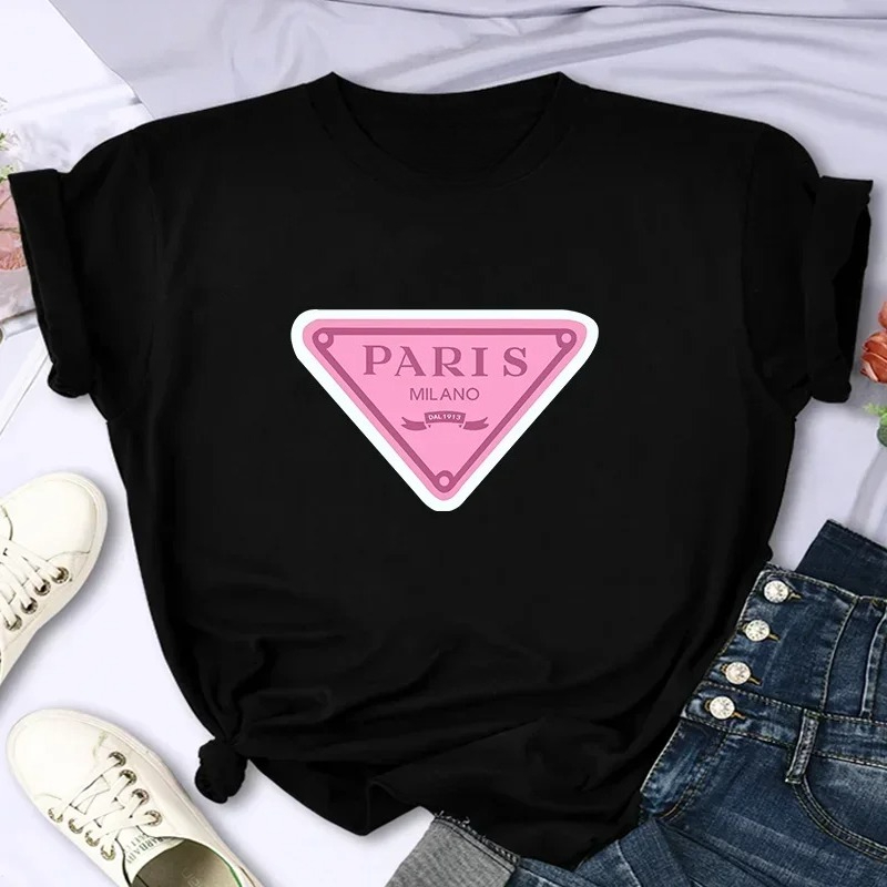 تيشيرت نسائي صيفي مطبوع من مار - مراجعة Summer Clothing In Paris وسعره
