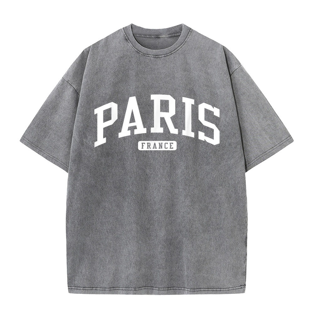 تي شيرت رجالي بأسلوب الكلية وا - مراجعة Summer Clothing In Paris وسعره