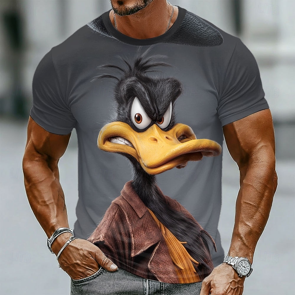 تيشيرتات رجالية مطبوعة بتصميم  - مراجعة Summer Duck Clothing وسعره