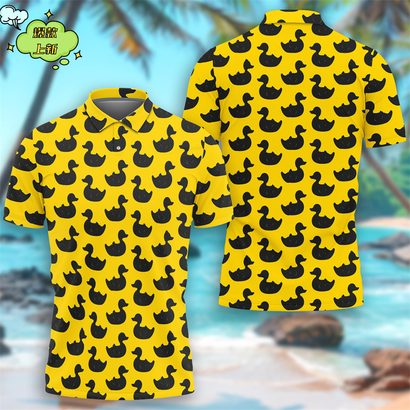Cute Yellow Duck 3D Printing P - مراجعة Summer Duck Clothing وسعره