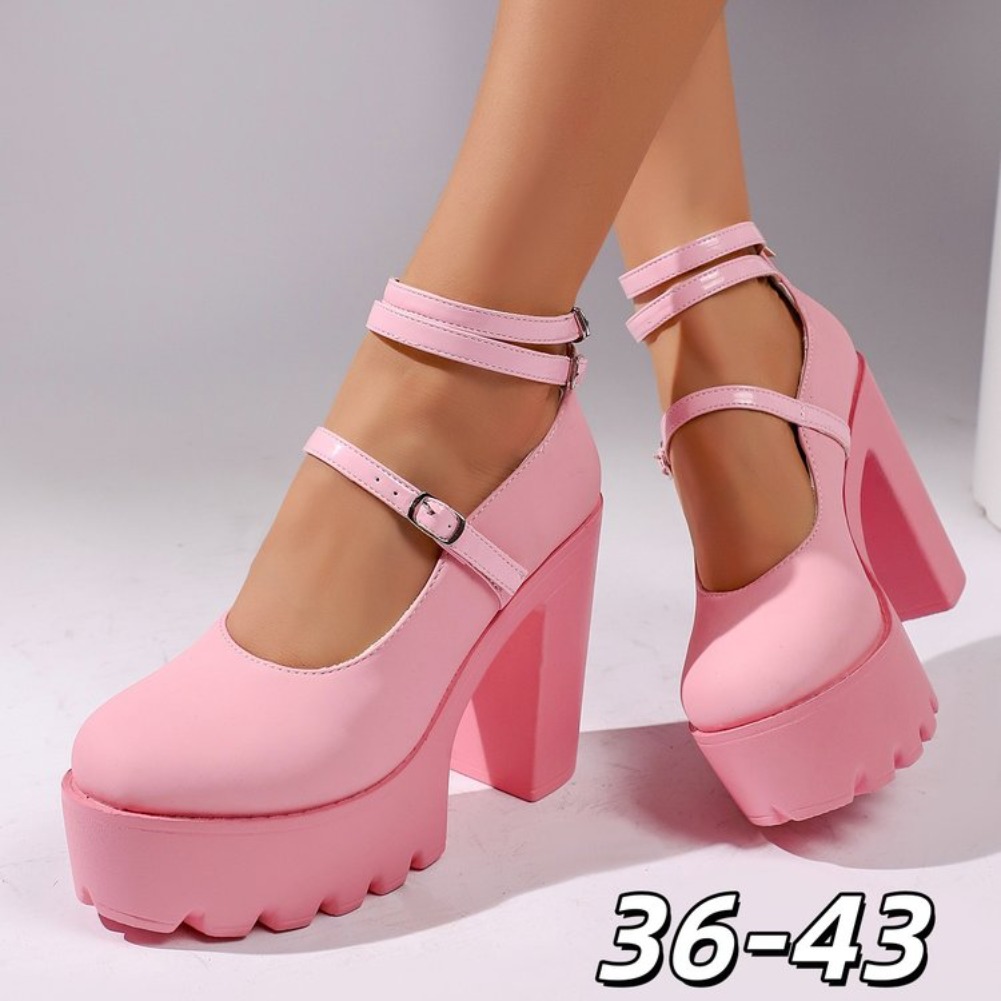 أحذية نسائية عصرية جديدة بكعب  - مراجعة Summer Clothing Elegant وسعره