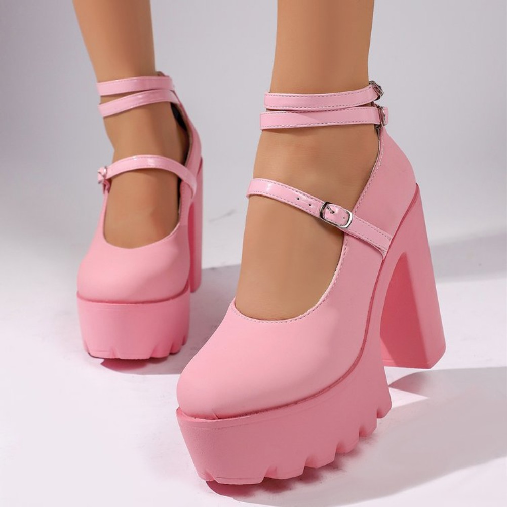 أحذية نسائية عصرية جديدة بكعب  - مراجعة Summer Clothing Elegant وسعره
