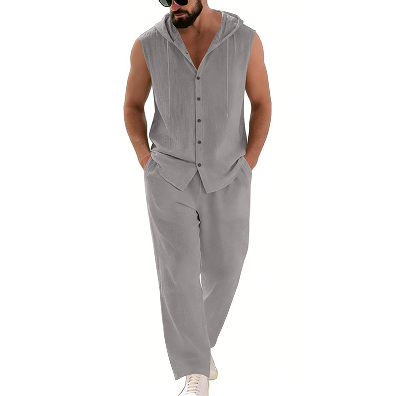 طقم بدلة كاجوال للرجال من الكت - مراجعة Summer Clothing Men وسعره