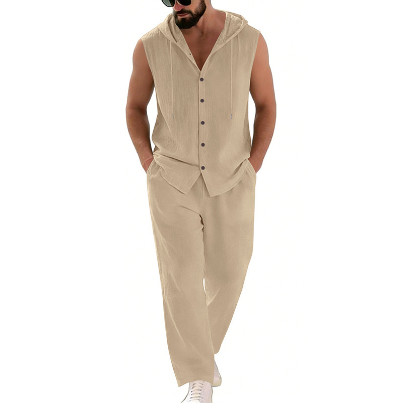 طقم بدلة كاجوال للرجال من الكت - مراجعة Summer Clothing Men وسعره