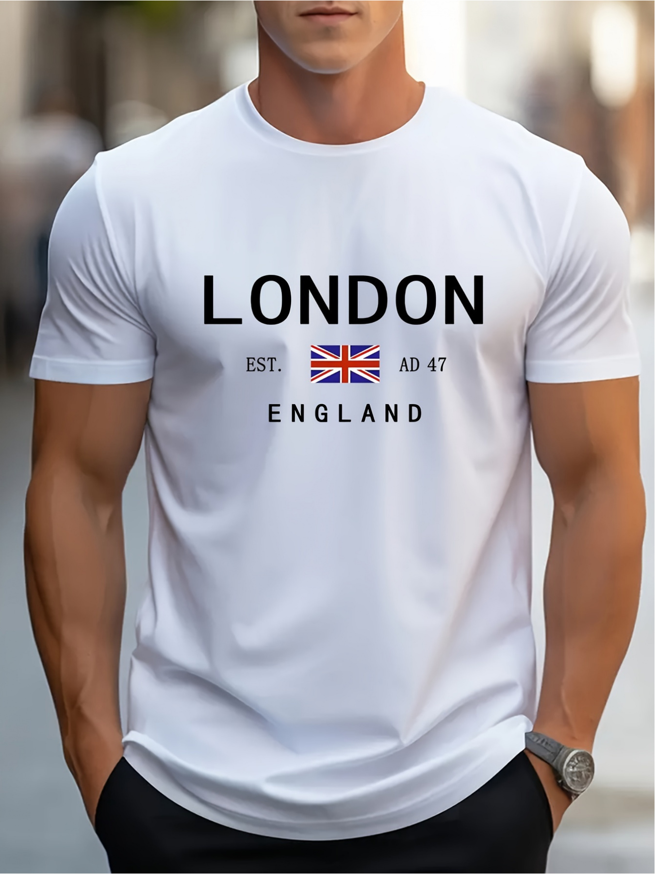 تي شيرت مطبوع عليه لندن إنجلتر - مراجعة Summer Clothing London وسعره