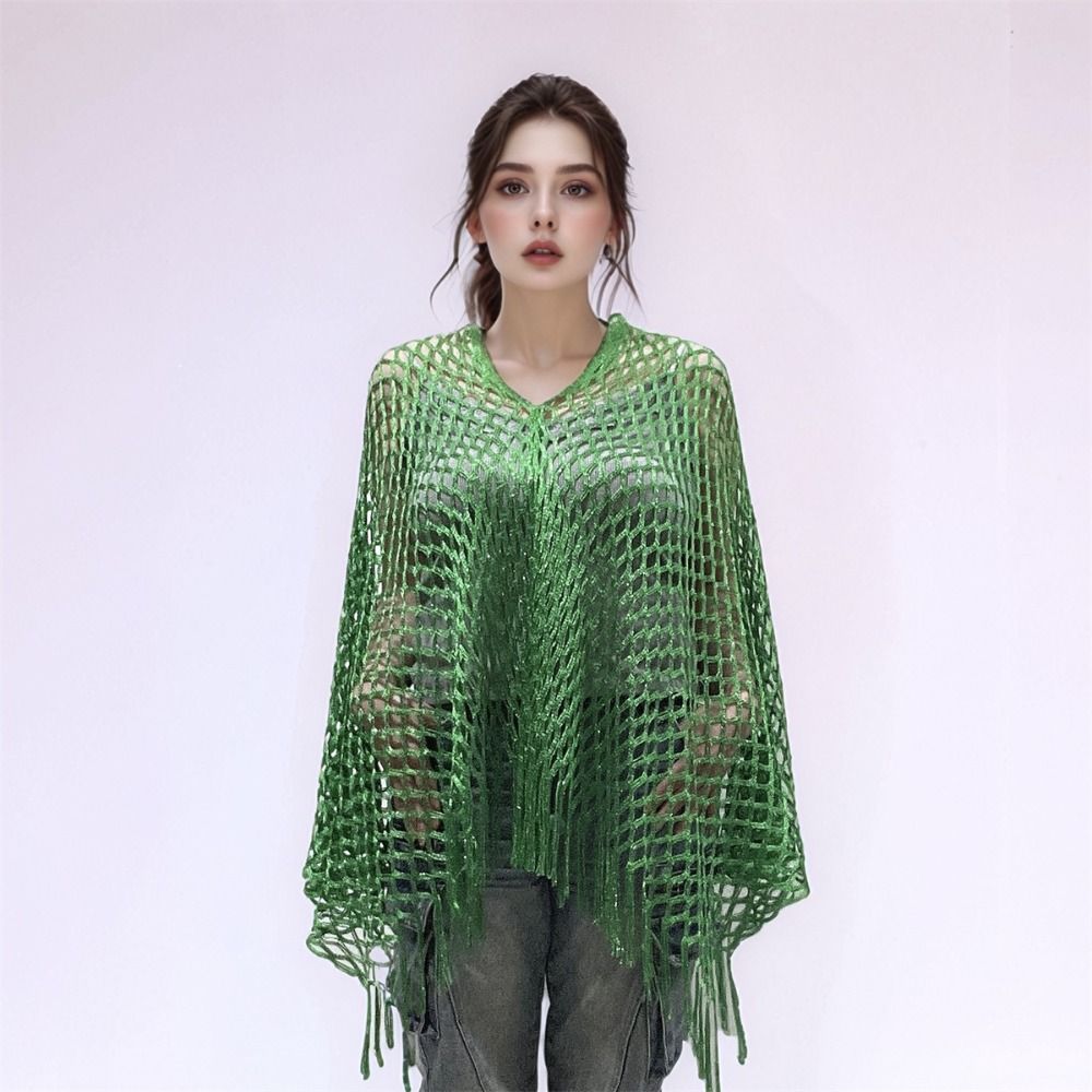 غطاء سباحة كروشيه بلون سادة بش - مراجعة Swim Cover Up Mesh وسعره