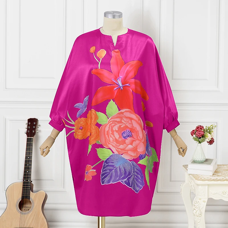 فستان صيفي نسائي مطبوع عليه زه - مراجعة Sundress Midi Floral وسعره